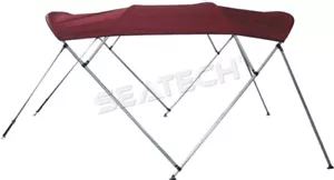 Seatech 4 Bow Bimini Top Alu 240cm lang 185-198cm - Bild 1 von 12