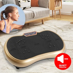 Fitness Exercise Vibration Machine Platform Vibrating Plate Full Body Workout - Picture 1 of 20