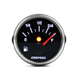 2" 52mm Digital Pointer LED Car Fuel Level Gauge without Sensor E-1/2-F 12V 24V - Bild 1 von 9