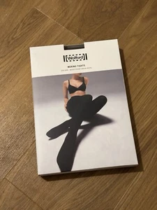 Wolford Merino Wool Tights 200D Grey 11310-7221 Size M Brand New - Picture 1 of 3