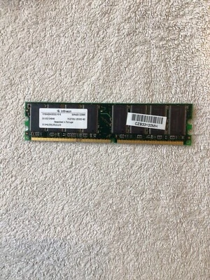 Infineon 512MB PC2700 DDR-333MHz  ( HYS64D64320GU-6-B )untested,spares,repairs - Image 1 of 4