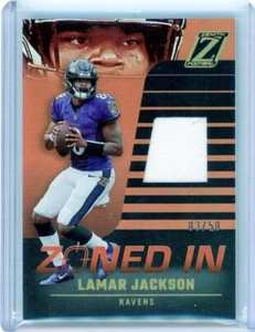 LAMAR JACKSON - Ravens - 2022 Panini Zenith Zoned In Prime Lamar Jackson 3/50 - Picture 1 of 2