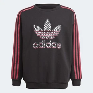 ADIDAS ORIGINAL GRAPHIC PRINT CREW SWEATSHIRT YOUTH LARGE 13-14Y GN2239 - Picture 1 of 3