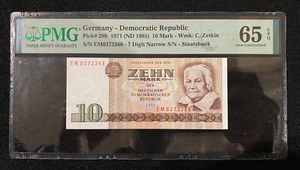 Germany - Democratic Republic 10 Mark 1971 PMG-65 GEM UNC EPQ - Picture 1 of 2
