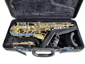 YAS 200AD Yamaha Eb Alto Saxophone With Neck Strap Case Mouthpiece & More - Picture 1 of 17