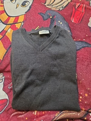 Baumwolle Pullover Herren Größe XXXL Grau Von Canda - Bild 1 von 2