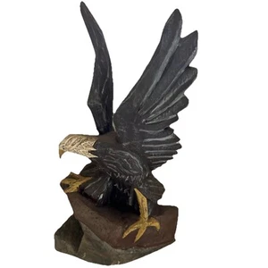 Adler Holzskulptur 10" Holz geschnitzt - Bild 1 von 15