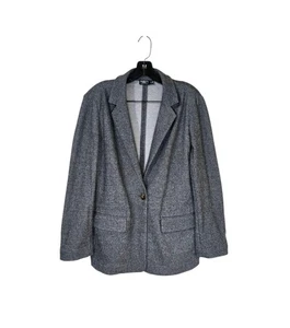 Blazer Faherty Dream maglia flanella donna piccolo grigio uomo ispirato preppy - Foto 1 di 10