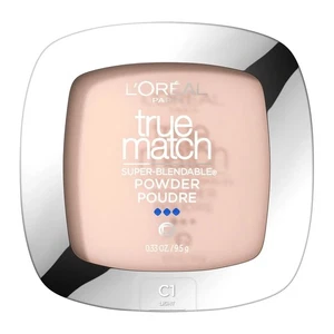 Polvo sin aceite súper mezclable L'Oreal Paris True Match, C1 Light, 0,33 oz - Imagen 1 de 2