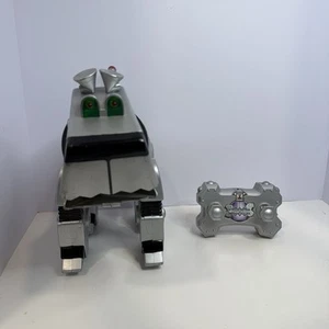 Vintage Wow-Wee 1999 ☆ Mega-Byte ☆ RC Hound Droid / Robot Dog & Remote - Working - Picture 1 of 8