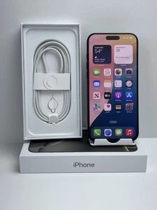 Apple iPhone 16 Pro Max A3084 1TB Black! Excellent condition Unlocked Clean IMEI - Photo 1 sur 8