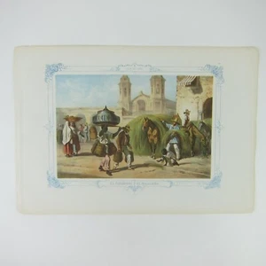 Impresión cromolitógráfica Federico Mialhe Cuba The Baker & Heno Maker antigua 1855 - Imagen 1 de 13