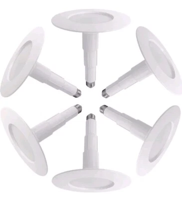  Jolux6-Pack 5/6" Retrofit LED Recessed Lighting 12W=60W 3000K WarmWhite 800LM - Image 1 of 4