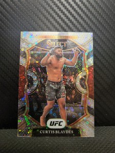 2021 Panini Select UFC Curtis Blaydes Concourse Disco