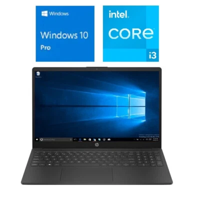 15,6" Notebook HP 15 Intel i3 4,5Ghz 6Kerne 8/512GB Windows 10 Prof Office 2024 - Bild 1 von 4
