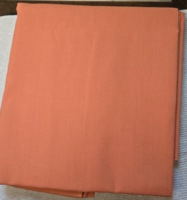 Cotton Blend Fabric – 2 Yards x 52" Coral –Sewing, Home Decor & Crafts - Image 1 of 2