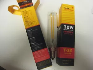 67020 T-25 Filament LED 2.5 watt output 300 lumens 30 watt Eq. clear e-12 base - Picture 1 of 6