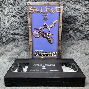 Steel Roots II VHS Tape 2001 Jeremy McGrath Motocross Clutch Films Extreme Sport - Picture 1 of 8