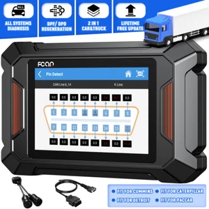 Escáner de camión de alta resistencia FCAR F803 Pro para Cummins/CAT DPF Regen - Imagen 1 de 11