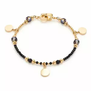 Leonardo Jewels Armband Cesira Clip&Mix Armschmuck Edelstahl IP gold Glasperlen - Bild 1 von 3
