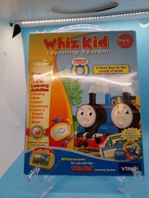 VTECH WHIZ KID LEARNING SYSTEM Thomas The Train  Pre K  ~NEW~ - Image 1 of 4