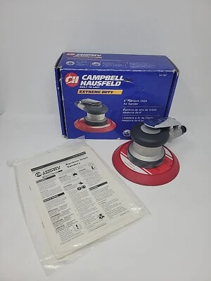 Campbell Hausfeld - Extreme Duty - Lijadora orbital aleatoria de 6 pulgadas - SA1567 - En caja Foto 1 de 4