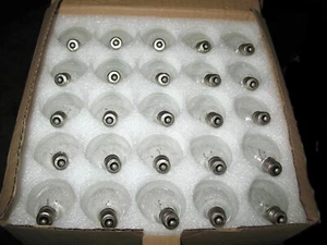 25 Brightown G40 Replacement Light Bulbs 5W Clear Globe Bulb fits E12 C7 Base - Picture 1 of 4
