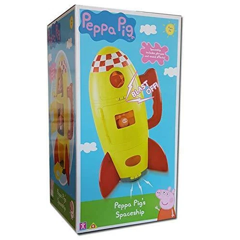 New Peppa Pig Spaceship With Peppa Pig Figure Sound andPhrases Cover