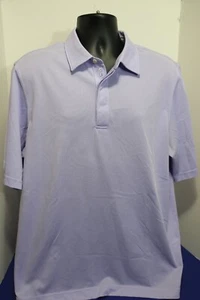 Bobby Jones Golf Polo Shirt Men's Size Large Lavender Polyester and Spandex - Picture 1 of 7
