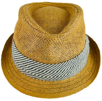 J. Sombrero de Panamá Crew Mujer Fedora Beige Pajita de Papel S/M Foto 1 de 4