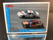 Jeff Gordon #1 Baby Ruth Traks Racing Machines Collection 1992 Card #40 Allison