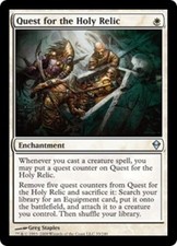 Quest for the Holy Relic Zendikar 2x - Lightly Played, English MTG Magic