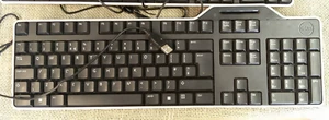 Dell kabelgebundene USB-Tastatur mit Smartcardleser M/N: KB813T - Bild 1 von 6