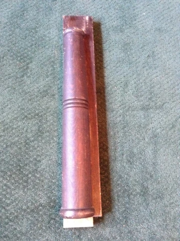 ANTIQUE VINTAGE STAIR NEWEL POST HALF ROUND WALL MOUNT  BANISTER 2 AVAILABLE Cover