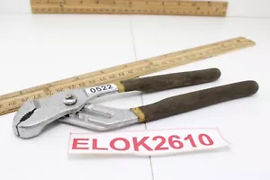 WorkForce 8" Groove Soft Grip Green Handle Adjustable Joint Pliers - Picture 1 of 9