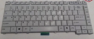 V000090470 TOSHIBA SATELLITE GRAY LAPTOP KEYBOARD A215 #7205 - Picture 1 of 3