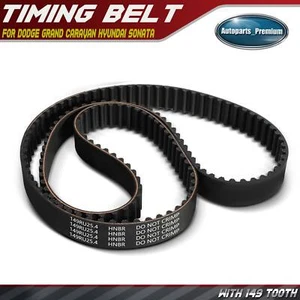 Engine Timing Belt for Hyundai Sonata Dodge Grand Caravan Mitsubishi 149 Tooth - Picture 1 of 11