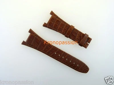 Correa de cocodrilo marrón IWC para cronógrafo Ingenieur OEM ¡Nueva! Foto 1 de 4