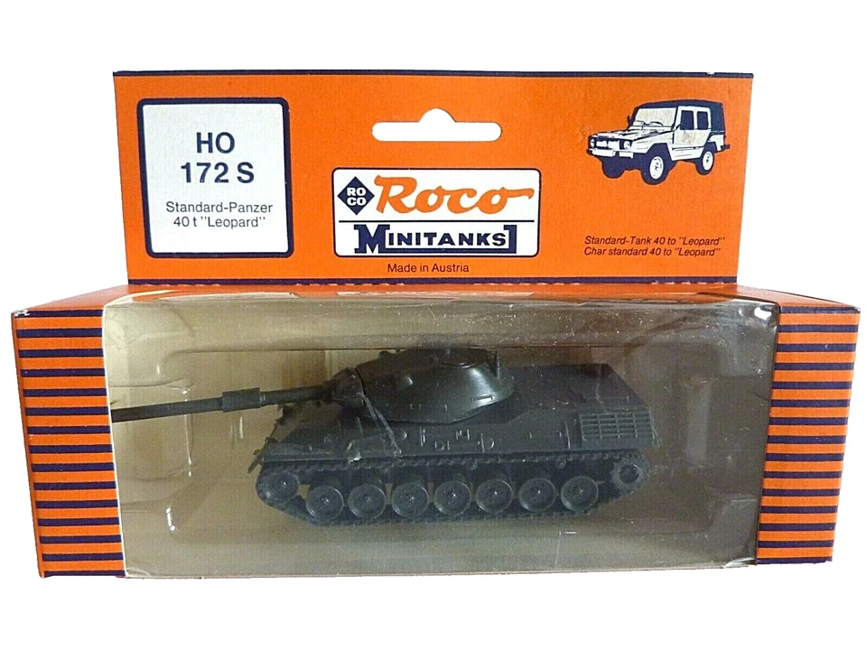 ROCO MINITANKS H0 172 S KAMPFPANZER LEOPARD 1 STANDARDPANZER GERMAN MEDIUM TANK - Bild 1 von 4