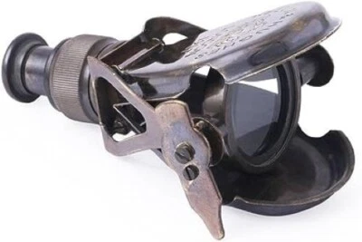Binoculars Vintage Black decorative item brass Binoculars for kids use for play - Image 1 of 4