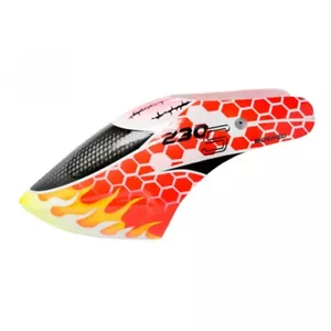 Microheli Airbrush Fiberglass Solar Flare Canopy - BLADE 230S / V2 / Smart - Picture 1 of 3