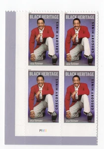 Scott #5349 Gregory Hines Plate Block of 4 Forever Stamps - MNH LL - Picture 1 of 1