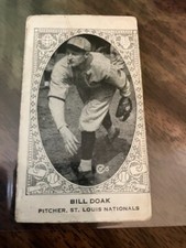 Bill Doak 1922 American Carmel Card # E120 Ungraded EX, Baseball Border designs 