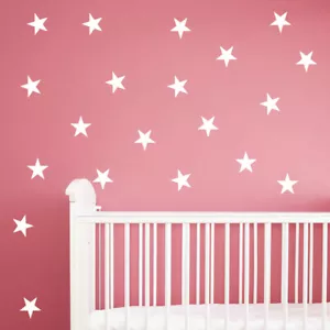 [LF] 150PCS Various Stars Wall Decoration Bedroom Baby Sticker Vinyl Applique  - Picture 1 of 8