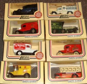 LLEDO - 8x BOXED VARIOUS INC 1920 MODEL T FORD, MODEL A FORD VANS,ROLLS ROYCE - Picture 1 of 10