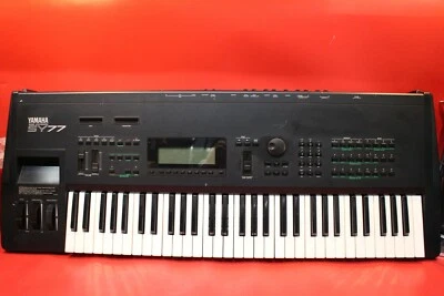 USED YAMAHA SY77 Vintage Synthesizer Keyboard SY 77 U1013 211104 - Image 1 of 4