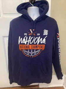 VIRGINIA CAVALIERS Hoodie Sweatshirt 2019 NATIONAL CHAMPS Herren XL FANATICS blau - Bild 1 von 5