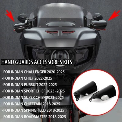 FOR INDIAN Indian Challenger 2020-2025 Handlebar Handguard Cover Protector - Image 1 of 4
