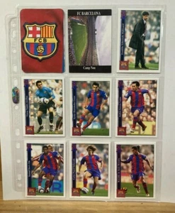 Mundicromo liga 2005 2006 F.C. BARCELONA x9 Lote Ronaldinho Puyol Iniesta Xavi - Bild 1 von 1