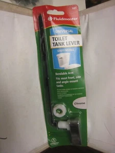 Fluidmaster 681 Tank Lever Chrome Metal/Plastic, Universal for All Toilets - Picture 1 of 5